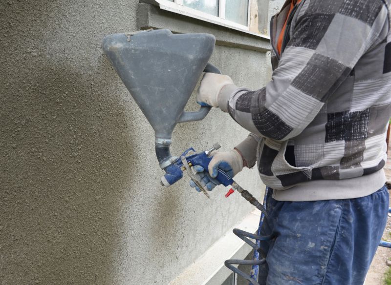 Commercial Stucco Application